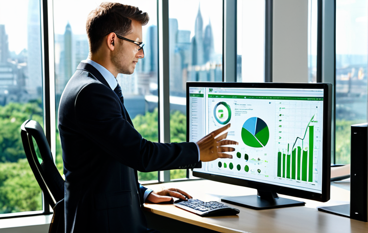 환경기사 취업 성공 사례 - Environmental Consultant at Work**

"A professional environmental consultant, fully clothed in appro...