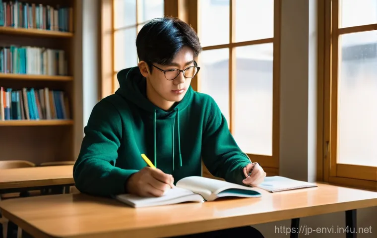 환경직 공무원 합격 사례 - **Prompt:** A young, determined environmental public servant, a woman in her late 20s, with a warm s...