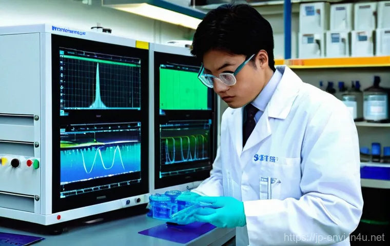 환경기사 필기 과목별 공략법 - **Prompt:** A focused young Japanese student (gender neutral, wearing casual but neat clothes) sits ...