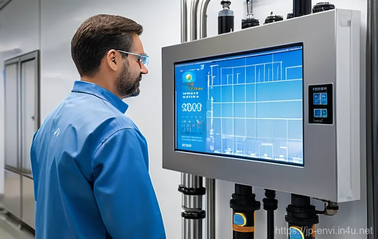 환경공학 개론과 실무 연계 - **Prompt: "A serene and highly advanced water purification facility at sunrise. The architectural de...