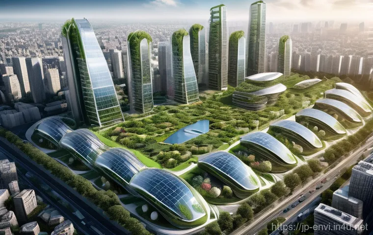 환경공학 개론과 실무 연계 - **Prompt: "A serene and highly advanced water purification facility at sunrise. The architectural de...